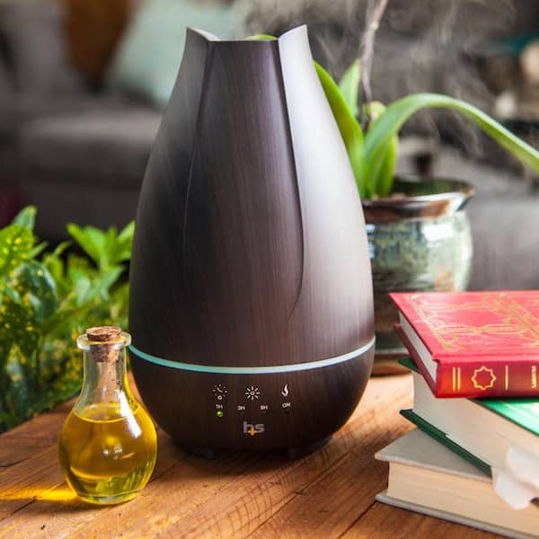 HealthSmart Aromatherapy Diffuser Cool Mist Humidifier with Oil
