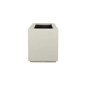 Milan Tall 46 in. x 17 in. Greige Composite Trough