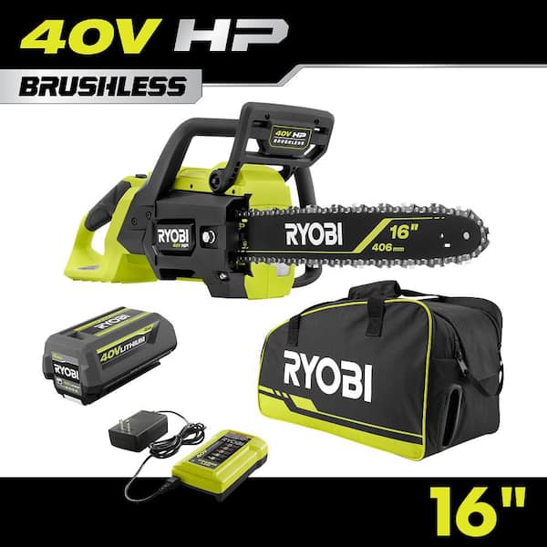 RYOBI - RYOBI チェーンソー RYOBI ONE+ 18V 6 in. Cordless Battery Compact Pruning Mini