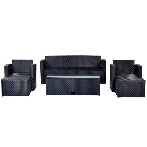 b and q rattan furniture sets