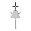 Litton Lane 7 in. Silver Brass Nautical Bell 042069 - The Home Depot