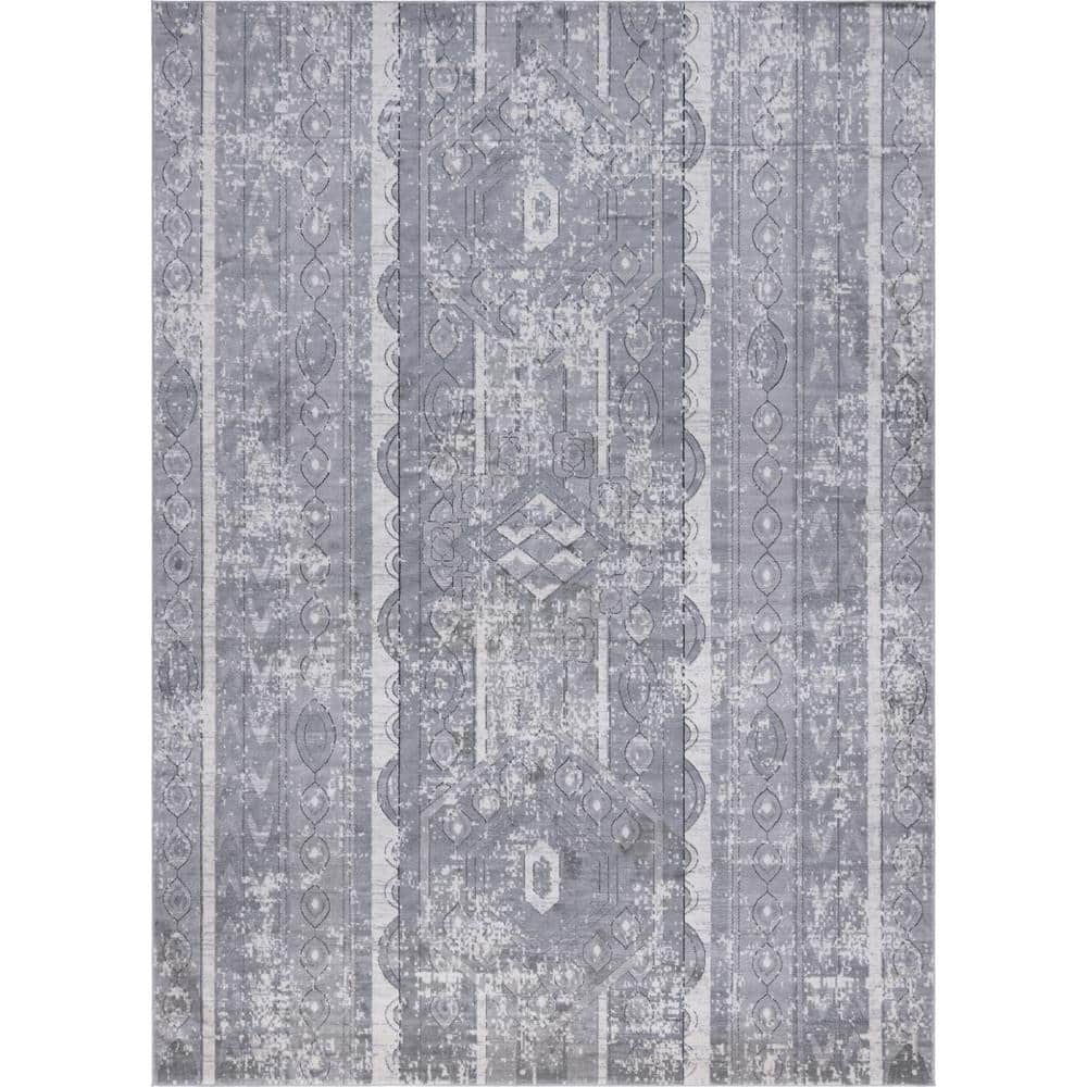 Portland Depoe Gray 10 ft. x 14 ft. Area Rug price history on PriceWatchPro