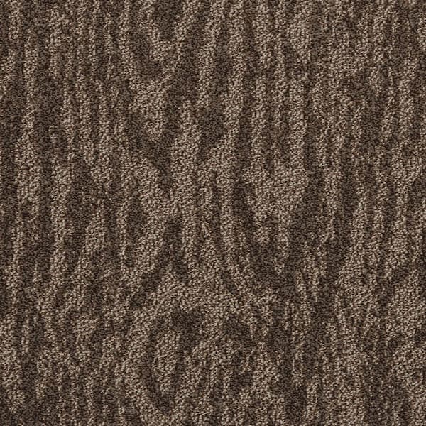 Classic Cabin-Ancient-Brown 39 oz. Triexta Polyester Patterned Carpet - Installation Required