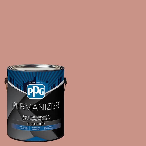 1 gal. PPG1065-5 Long Weekend Semi-Gloss Exterior Paint
