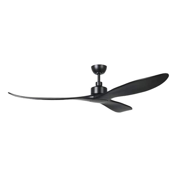 Westerly 72 in. Outdoor Black Ceiling Fan