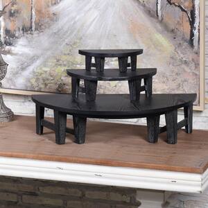 Dann Foley Black Wood Decorative Table Top