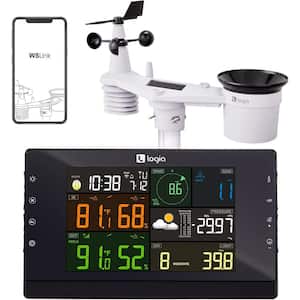 7-in-1 Wi-Fi Wireless Weather Station with Console, Forecast Data and Alerts