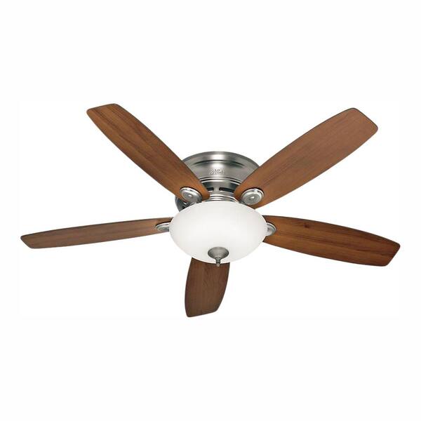 Hunter Low Profile IV 52 in. LED Indoor Antique Pewter Ceiling Fan