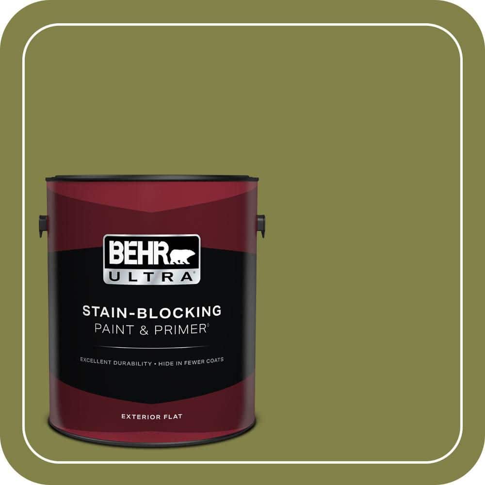 1 gal. #MQ6-61 Basil Chiffonade Flat Exterior Paint & Primer price history on PriceWatchPro