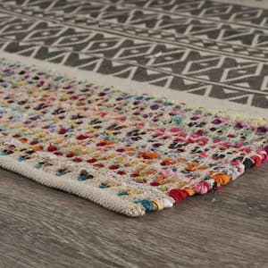 Bernadette Multi-Color 5 ft. x 7 ft. Rectangle Area Rug