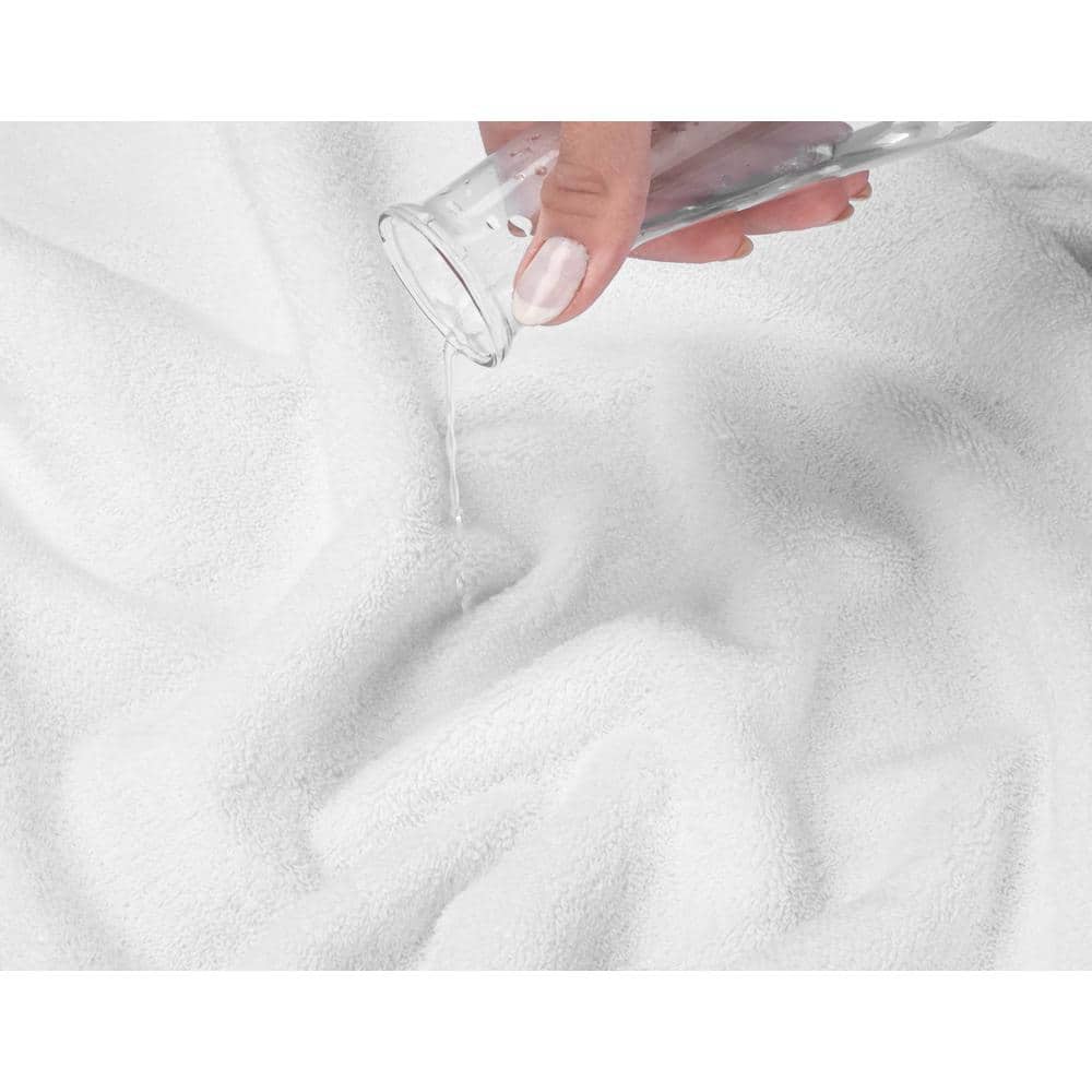 White Turkish Cotton Luxury Washcloth Set