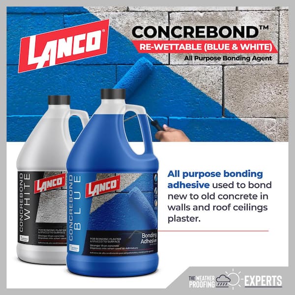 Concrebond 1 Gal. Blue Concrete Bonding Agent and Adhesive