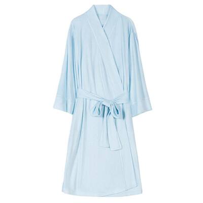 Light blue robe womens Clearance