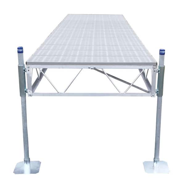 24 ft. Straight Dock with Poly Decking