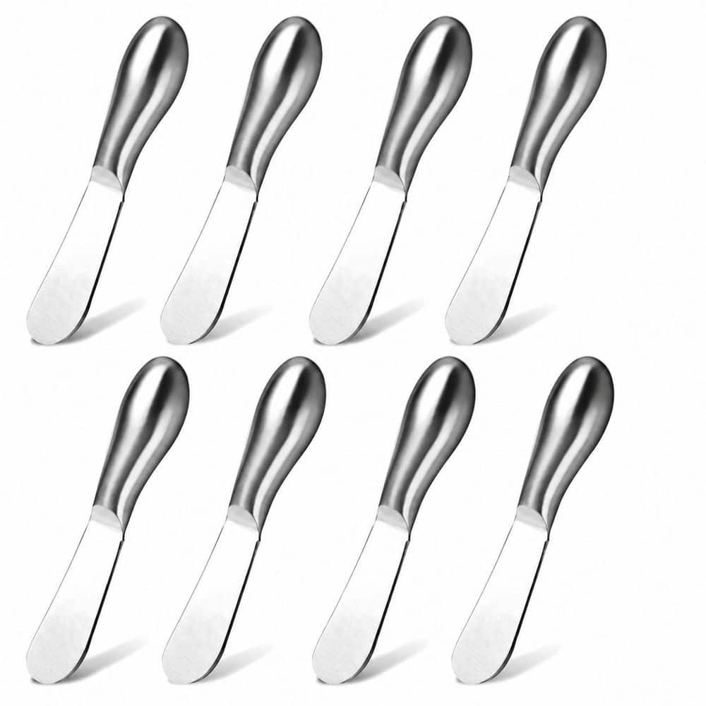 8-Piece Stainless Steel Mini Cheese and Butter Spreader Knife Set for Charcuterie Boards Knives, Sandwich price history on PriceWatchPro