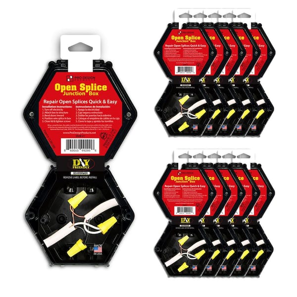 PRO DESIGN PRODUCTS LLC Open Splice Junction Box (10-Pack)