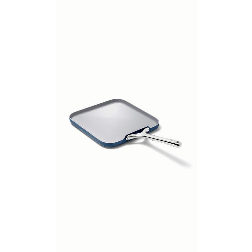 Navy Nonstick Ceramic Square Griddle Pan 11"