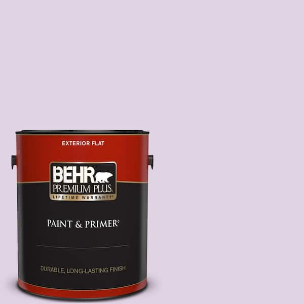 BEHR PREMIUM PLUS 1 gal. #M570-2 Monologue Flat Exterior Paint & Primer