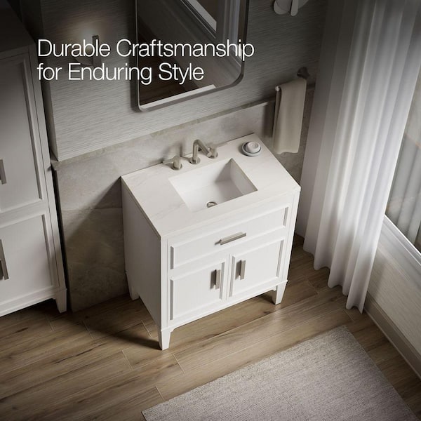 18 ホーム＆キッチン Kohler 33556-ASB-0 Seer Vanities リネン