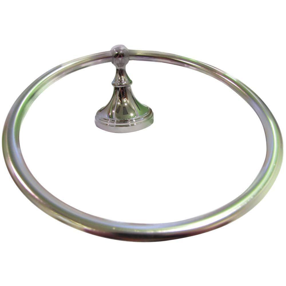 Annchester Polished Chrome Wall Mounted Towel Ring