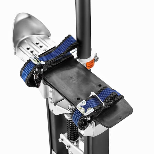 GYPTOOL 36 in. to 48 in. Adjustable Height Black Drywall Stilts