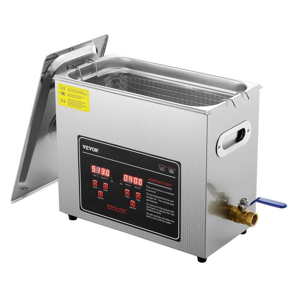 Ultrasonic Machine with Digital Timer and Heater, Professional Ultra Sonic Jewelry Cleaner, Cleaning Machine 6L price history on PriceWatchPro