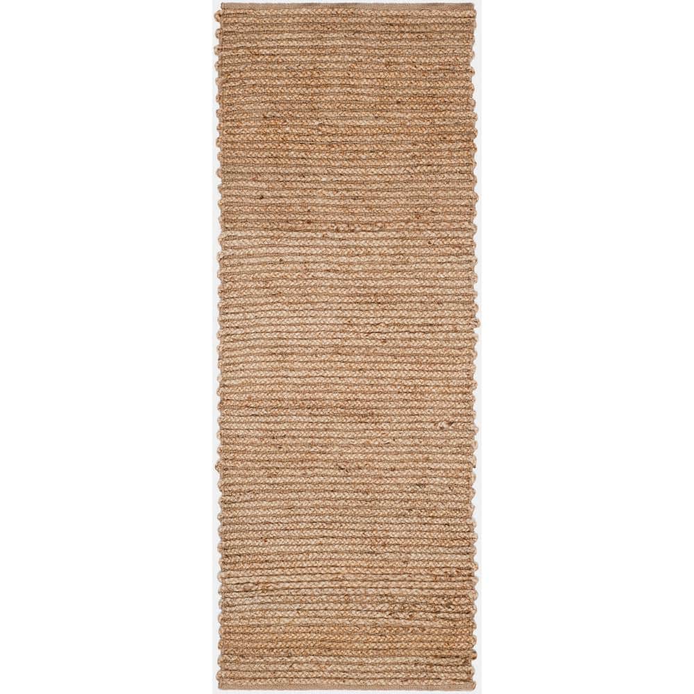 Black Flat Woven Handmade Wool Area Rug, 27" x 16"