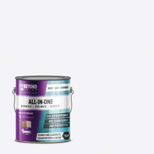 Beyond Paint 1 Gal Bright White, Home Depot Furniture Paint