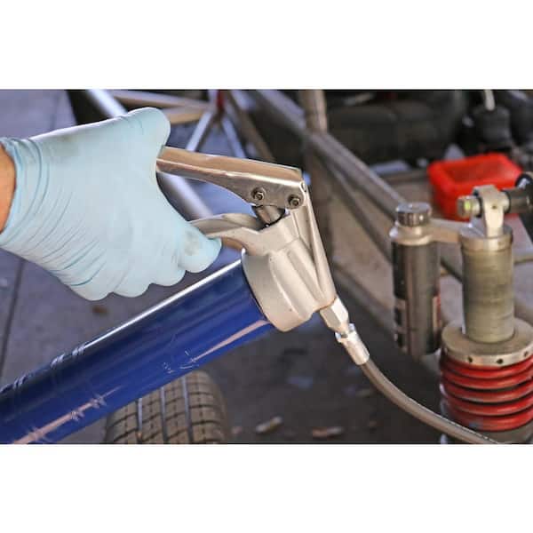 Lincoln Heavy Duty Pistol Grip Grease Gun with Whip Hose and Rigid Pipe Lincoln Heavy Duty Pistol Grip Grease Gun with Whip Hose and Rigid Pipe