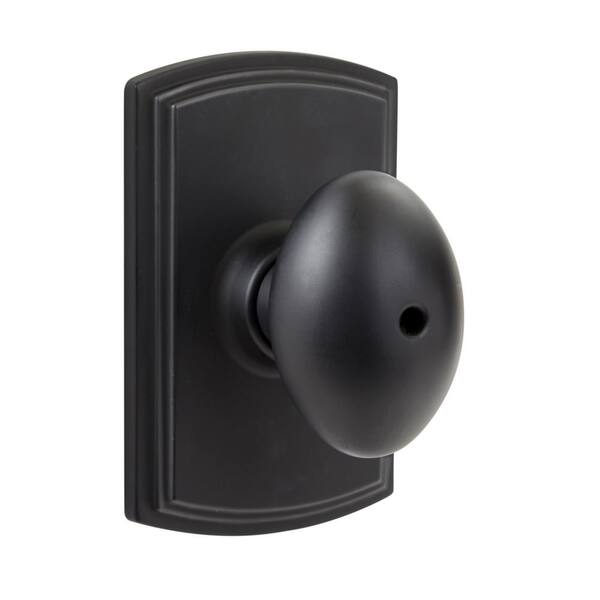 Italian Collection Canova Black Bed/Bath Door Knob Italian Collection Canova Black Bed/Bath Door Knob