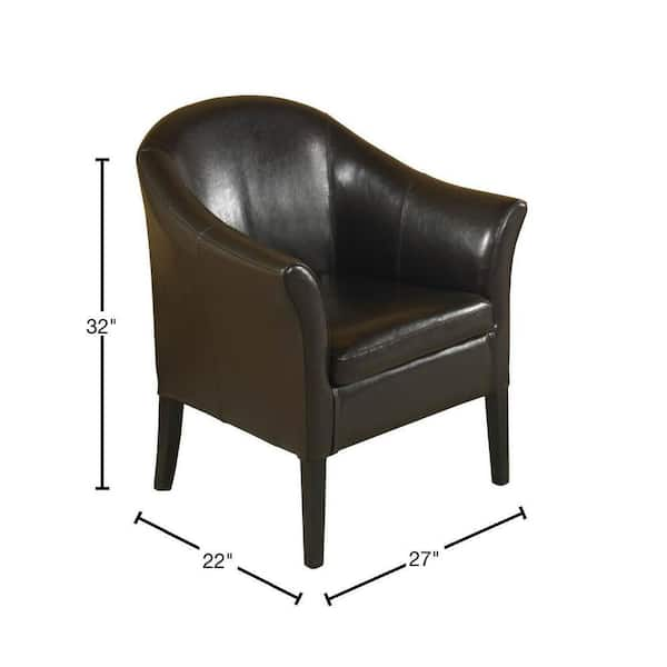 armen living leather club chair