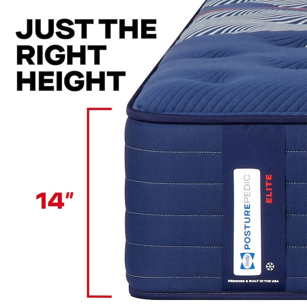 Sealy Posturepedic Elite Albany II King Firm Innerspring 14 in