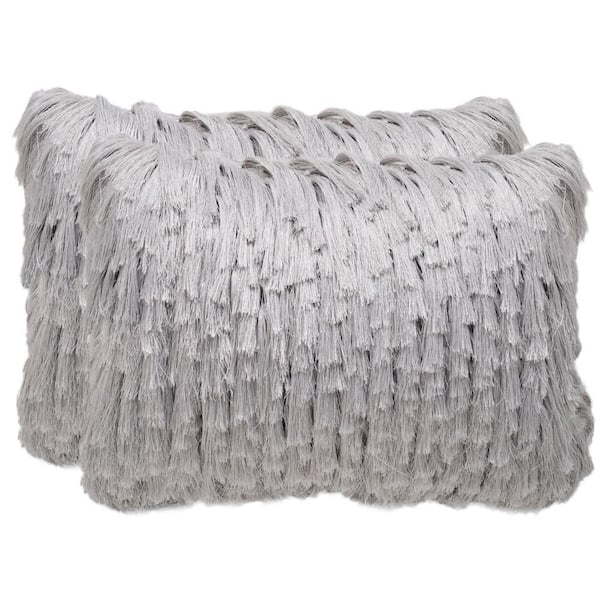 Safavieh Cali Shag Pillow (Set of 2)