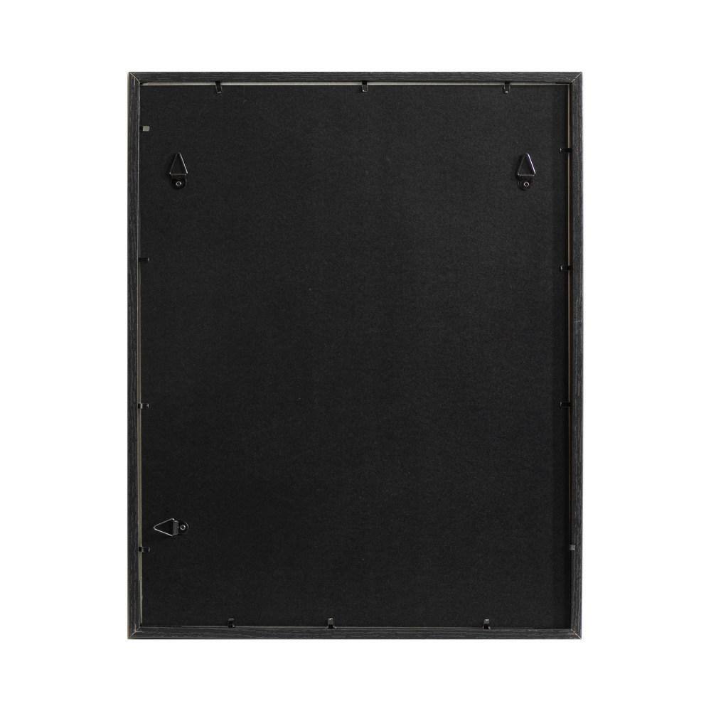 Black Wood Wall Picture Frame Set of 3