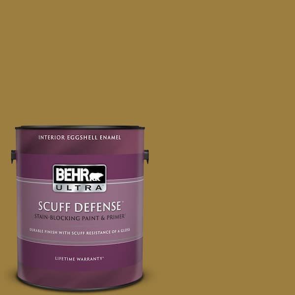 BEHR ULTRA 1 gal. #S-H-380 Burnished Bronze Extra Durable Eggshell Enamel Interior Paint & Primer