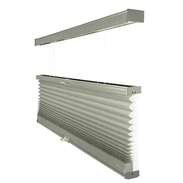 Chicology Cut-to-Size Palmer Green Cordless Top Down Bottom Up Light Filtering Polyester Cellular Shade 52 in. W x 72 in. L