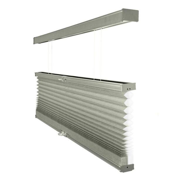 Chicology Cut-to-Size Palmer Green Cordless Top Down Bottom Up Light Filtering Polyester Cellular Shade 71 in. W x 48 in. L