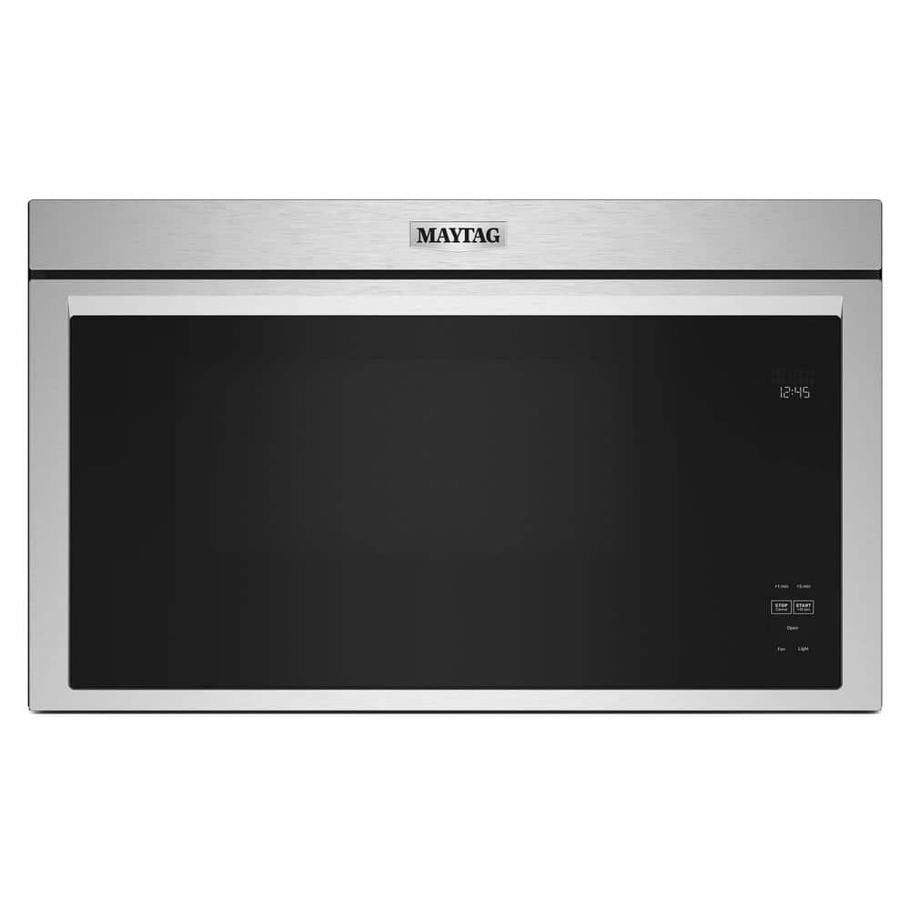Maytag - 1.1 Cu. Ft. Over-the-Range Microwave with Flush Built-in ...