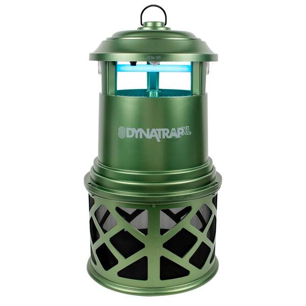 Dynatrap UV 6-Watt 1-Acre Green Insect and Mosquito Trap Bundle with 2 Attractants and Replacement Bulb