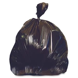 PlasticMill 24 in. W x 23 in. H 8 Gal. 1.2 mil Black Trash Bags (500-  Count) PM242312B500 - The Home Depot