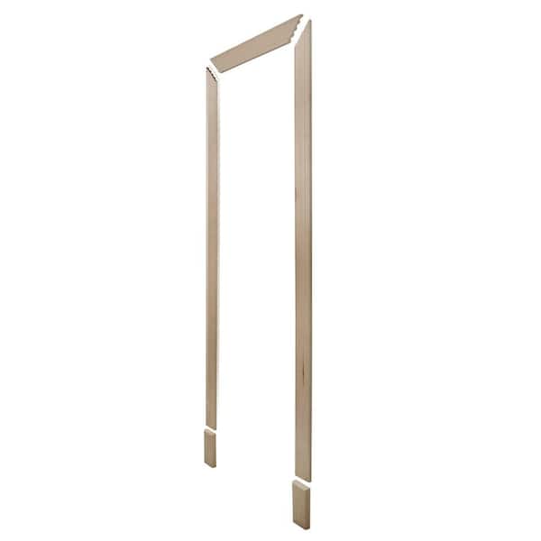 2.5 in. D x 4 in. W x 82 in. L Unfinished Aspen Wood Casing Kit