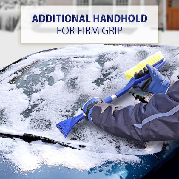 Windshield Snow Shovel Soft PVC Car Window Ice Scraper Nonslip for