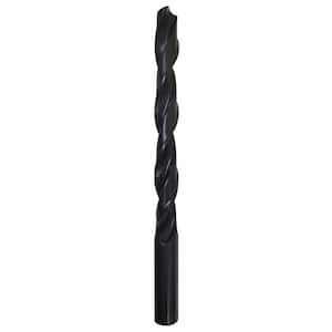 1.85 mm Premium Industrial Grade High Speed Steel Black Oxide Metric Drill Bit (12-Pack)