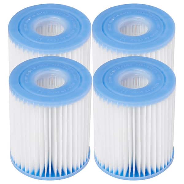 Swimming Pool Easy Set Filter Cartridge Replacement-Type H (4 Pack)