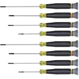 Precision Screwdriver Set, Slotted, Phillips, and TORX 8-Piece