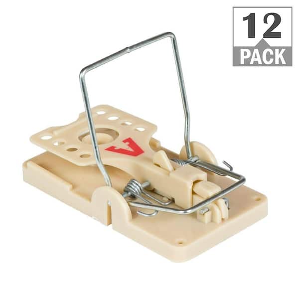 Victor Quick Kill Mouse Trap (Pack of 12 traps) Easy to Set mouse trap