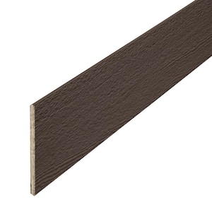 3/8 in. x 6 in. x 16 ft. Umber Woodgrain Composite Prefinished Lap Siding Board (4-Pack)