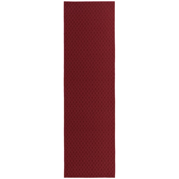 Town Square Chilli Red 3 ft. x 8 ft. Runner Rug