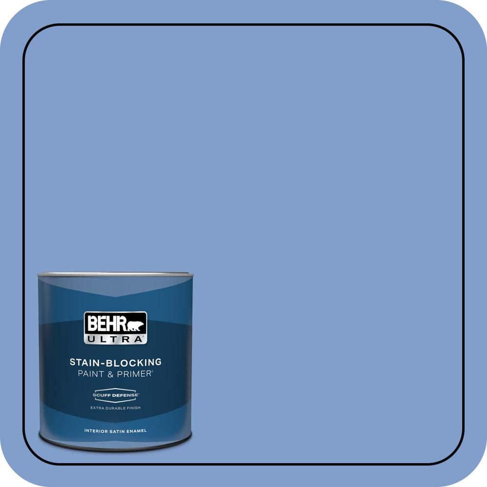 1 qt. #BIC-09 Caribbean Sky Extra Durable Satin Enamel Interior Paint & Primer price history on PriceWatchPro