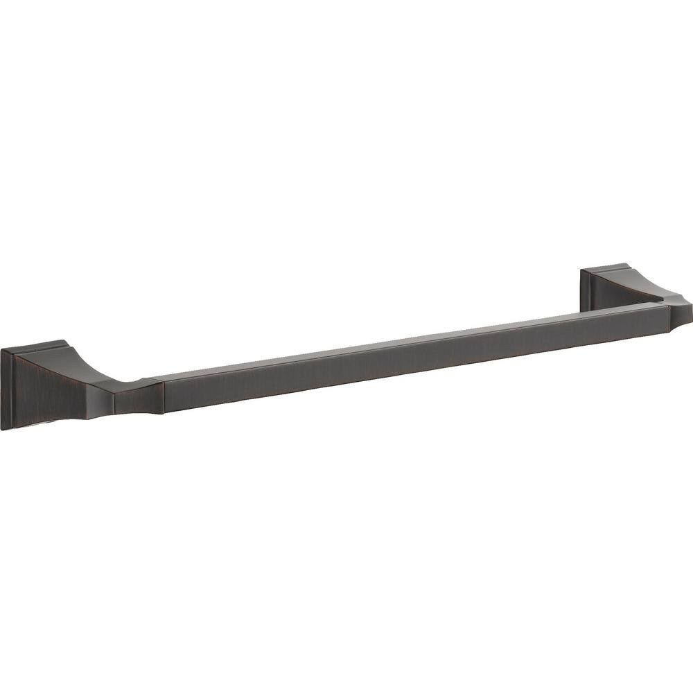 Delta Dryden 18 in. Wall Mount Towel Bar Bath Hardware Accessory in Bronze 75118RB